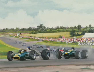 Le premier tour - 1967, Grand Prix de Grande-Bretagne à Silverstone, 1986